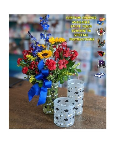 Custom Grad Vase DX owgraddx Flower Arrangement