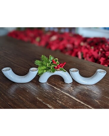 Tealight Tablescape ow22x009a Flower Arrangement