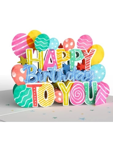 Lovepop Let's Celebrate LP4613 Gifts