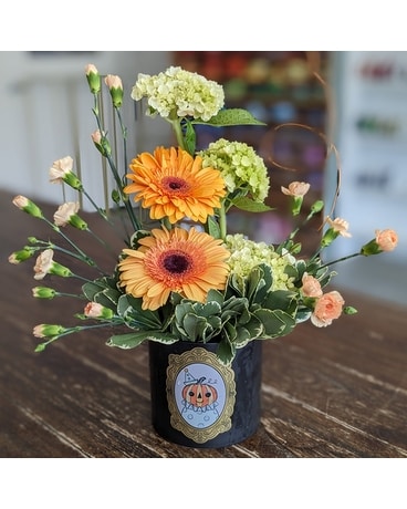 Party Pumpkin ow23h009 Flower Arrangement