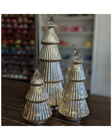 Silver Mercury Glass Tree ow23x034 Gifts