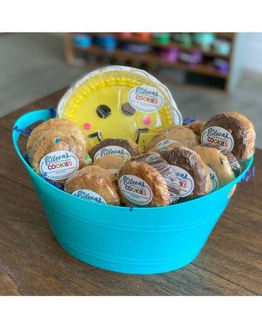 Deluxe Iced Cookie Basket Gift Basket