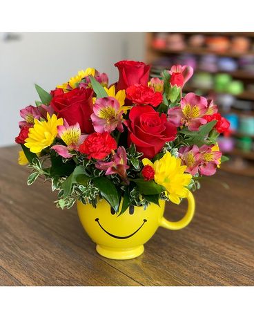 So Happy You're Mine Flower Arrangement