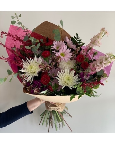 Hand Tied Bouquet of Pastel Blooms Bouquet