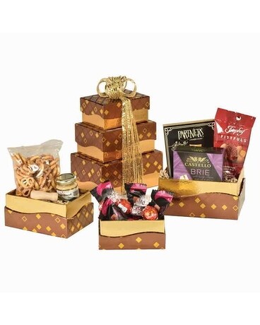 Snack Gift Tower Gift Basket