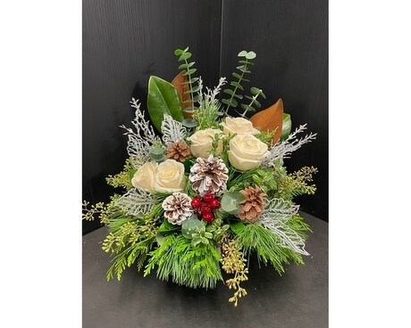 Winter's Eve Flower Arrangement