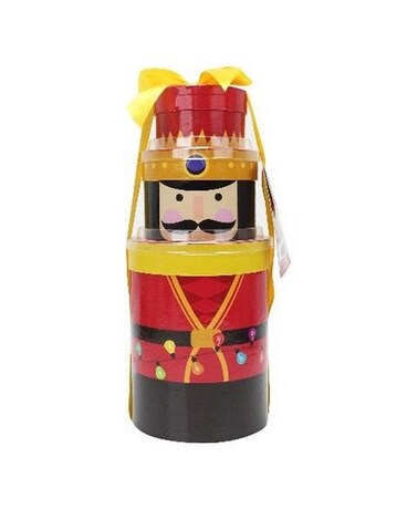 Holiday Tower Nutcracker Gift Basket
