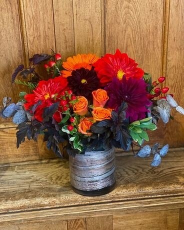 Autumn Cozy Flower Arrangement