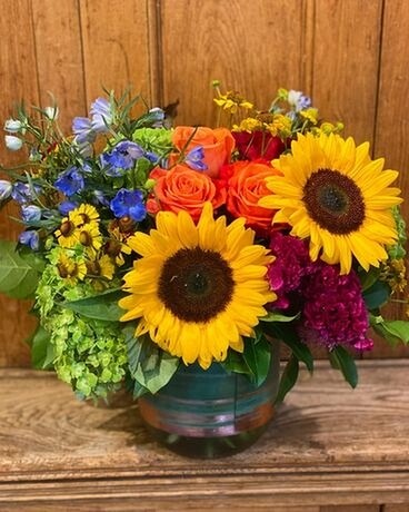 Autumn Sun Flower Arrangement