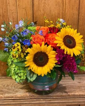 Autumn Sun Flower Arrangement