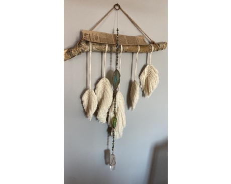 Hanging Crystal Flower Arrangement