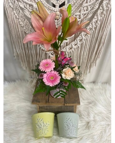 Butterfly Kisses Flower Arrangement