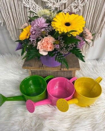 Blooms in Spring Flower Arrangement