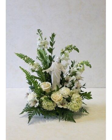Walk with Him Flower Arrangement