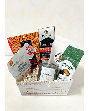 Lumberjack Gift Box Gift Basket