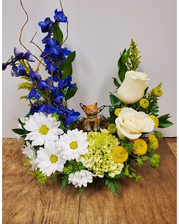Beloved Pet - Cat Flower Arrangement