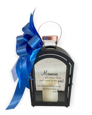 Large Black Memories Lantern Custom product