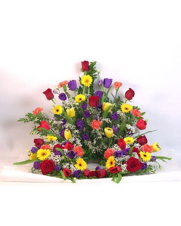 Cremation Wreath Funeral Arrangement