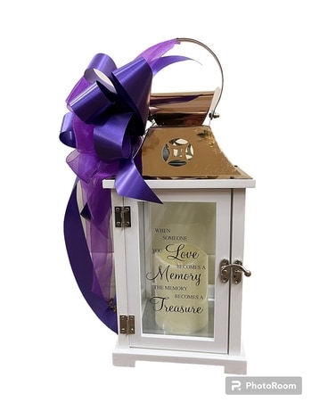 When Someone You Love Med White Lantern Custom product