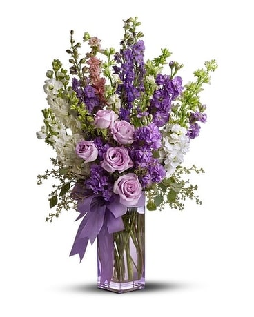 Pretty in Purple Flower Arrangement