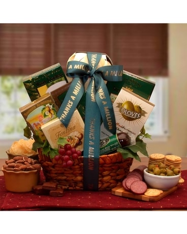 Gourmet Thank You Gift Basket