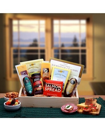 Simply Savory Tray Gift Basket