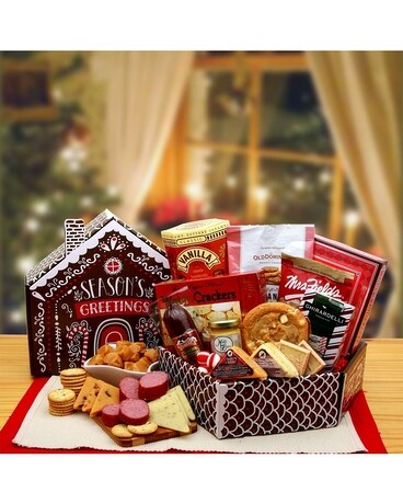 Seasons Greetings Gift Basket