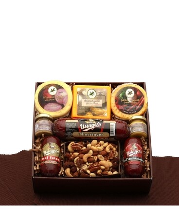Favorite Selections Meat & Cheese Sampler Gift Basket