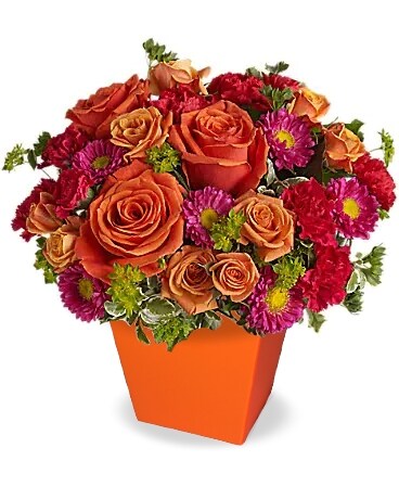 Sweet Tangerine Bouquet Flower Arrangement