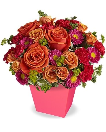 Sweet Raspberry Bouquet Flower Arrangement