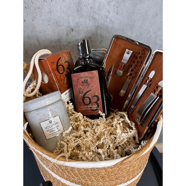 Ultimate Men's Basket in Fort Worth TX TCU Florist Flower Delivery