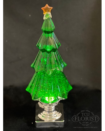 Sparkling Green Christmas Tree Gifts