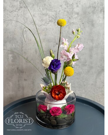 Art of Ikebana Flower Arrangement