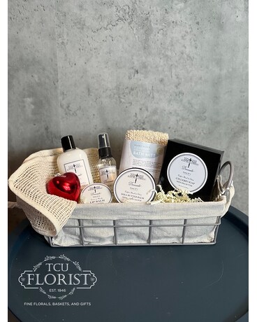 Showered With Love Spa Basket Gifts