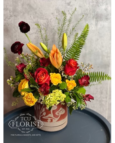 Sunset Blooms Flower Arrangement