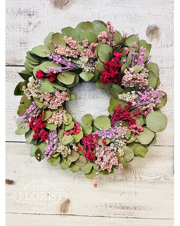 Catalina Wreath Dried Flowers