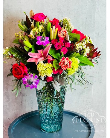 Vibrant Jewel Flower Arrangement