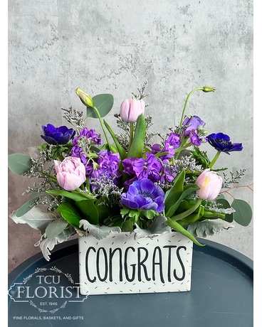 ConGRADulations Flower Arrangement