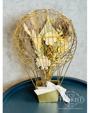 Scented Linen Flower Balloon Bouquet Gifts