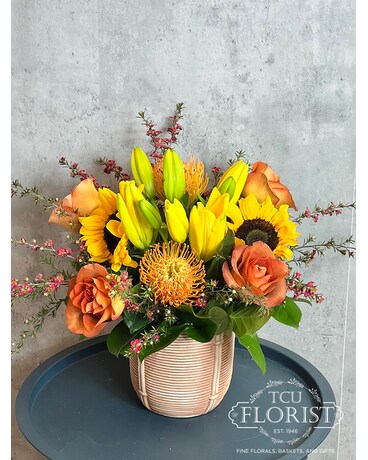 Coppertone Flower Arrangement
