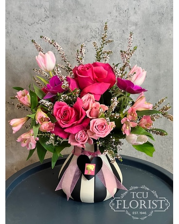 Party Like Barbie Flower Arrangement