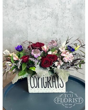 congrats - Sigma Kappa Flower Arrangement