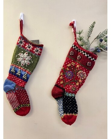 Hand Knitted Stockings (4 styles) Gifts