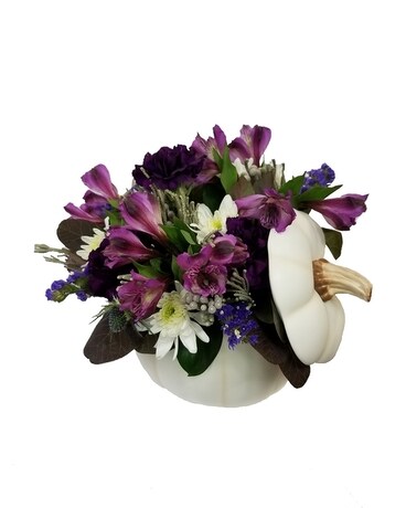 Horned Frog Harvest Flower Arrangement