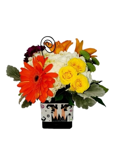 Witches Brew Flower Arrangement