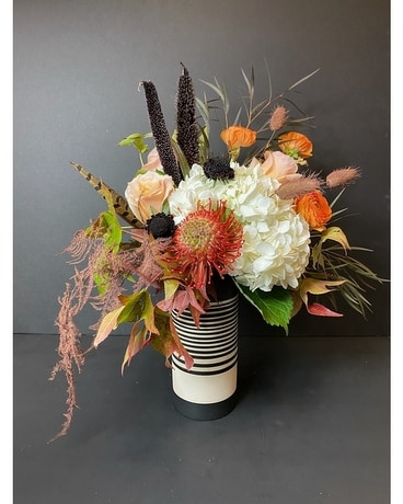 Unbeleafable Flower Arrangement