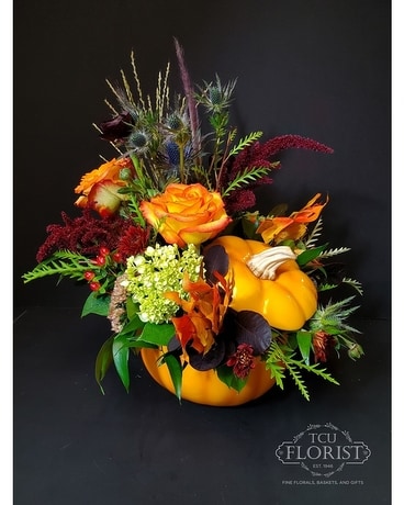 Pumpkin Pie Flower Arrangement