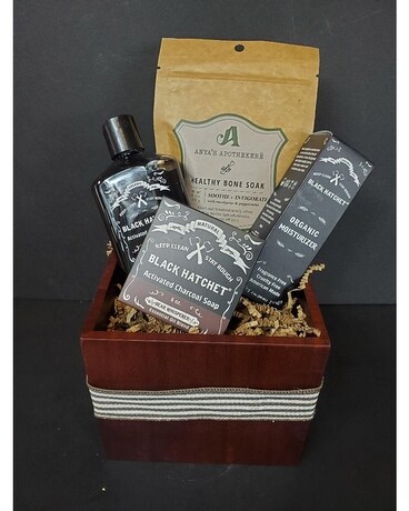 Men's Spa Gift Box Gift Basket