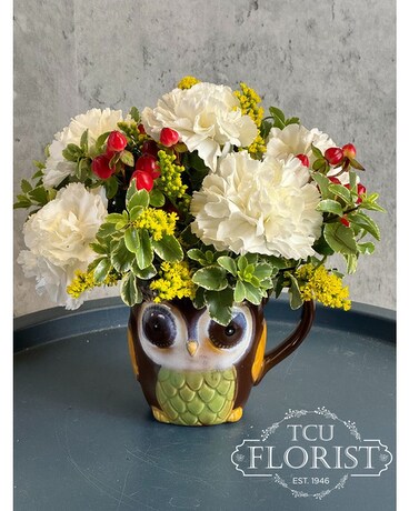 Hoots Flower Arrangement