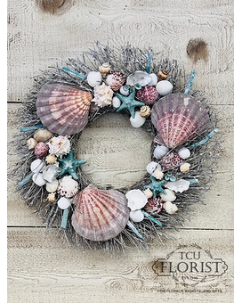Wreath size,  inches height and  inches wide.